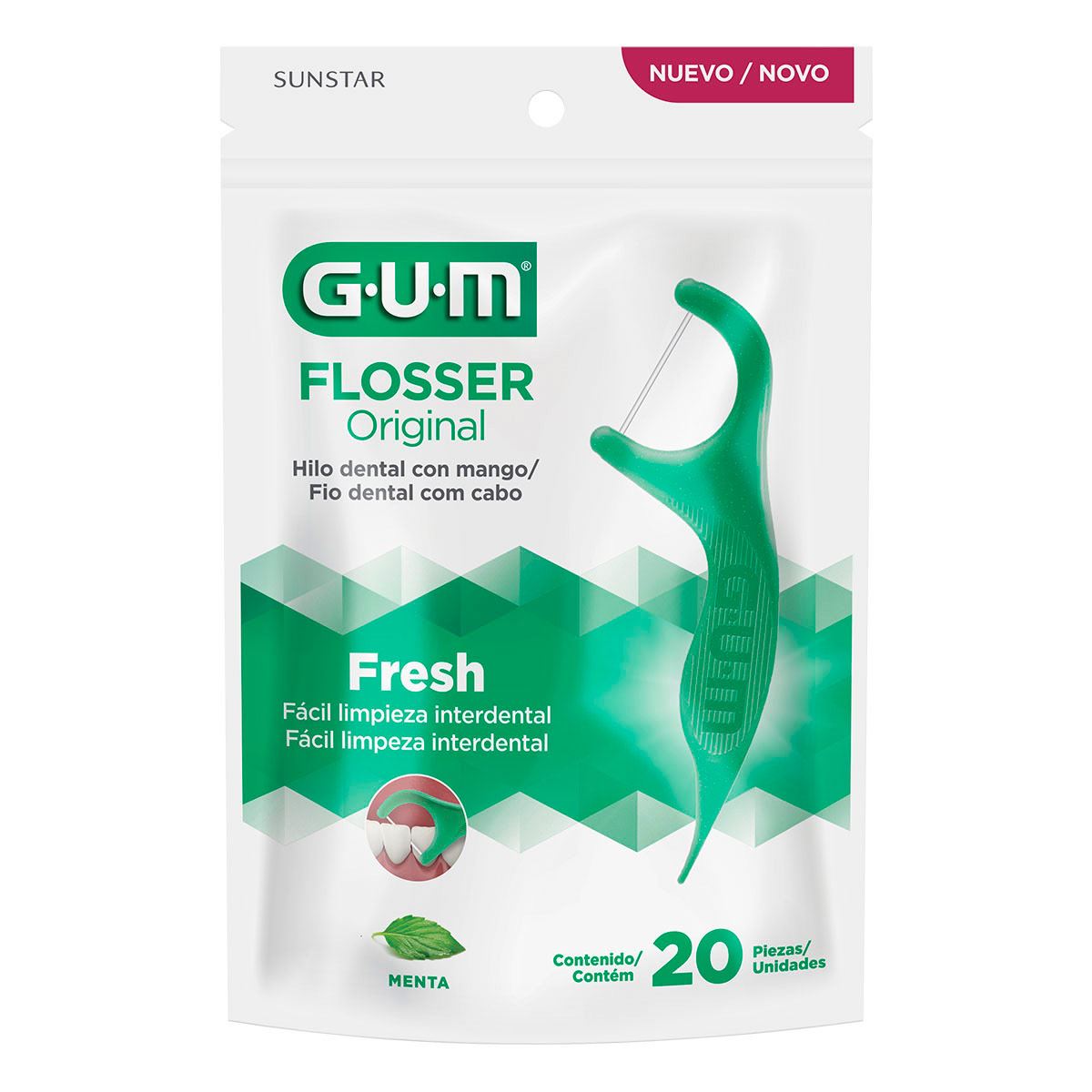 Hilo dental Flossers Original 20s  - GUM&reg; image number null