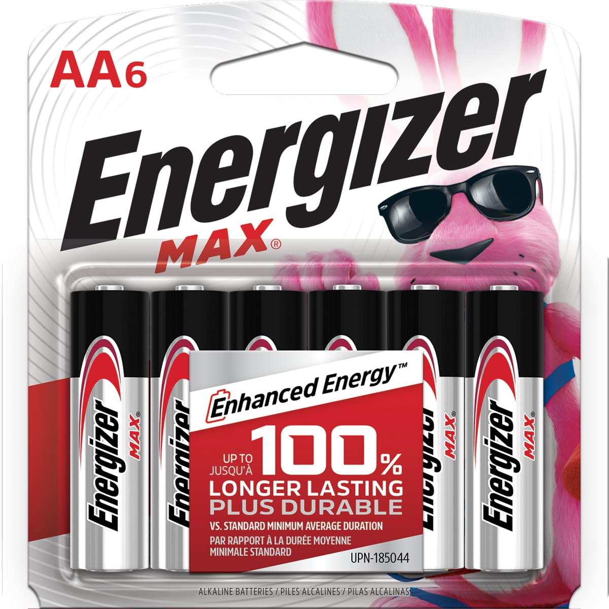 Pila Energizer Max Alcalina AA de 6 Piezas image number null
