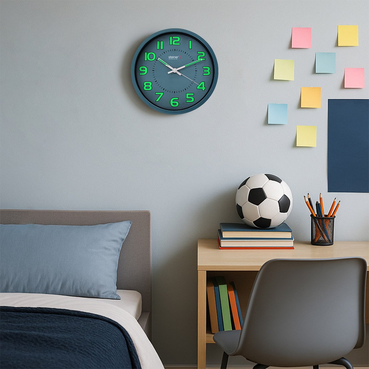 Reloj de Pared Steiner Color Verde STWA25-3558GR image number null