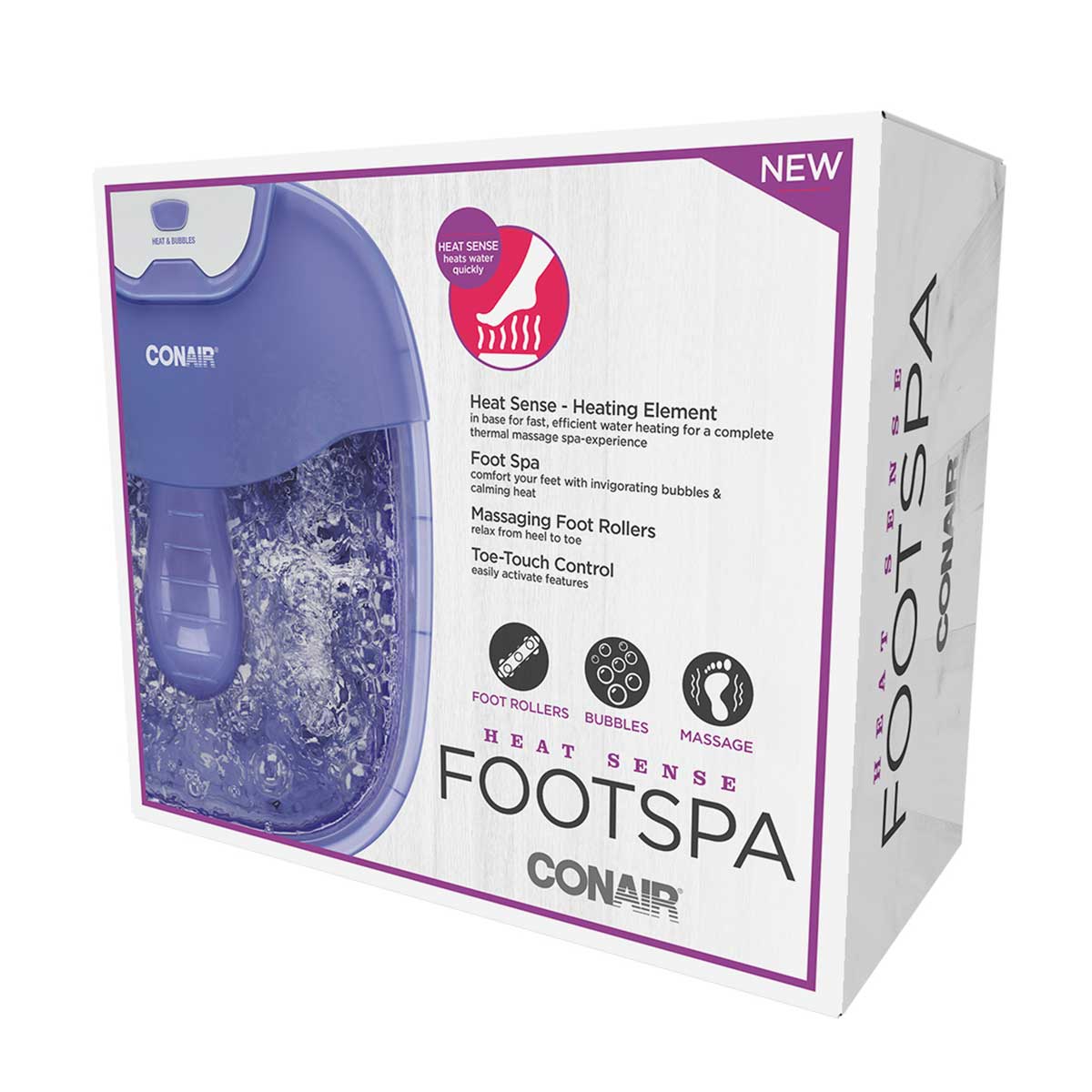 Spa pies calentador agua Conair image number null