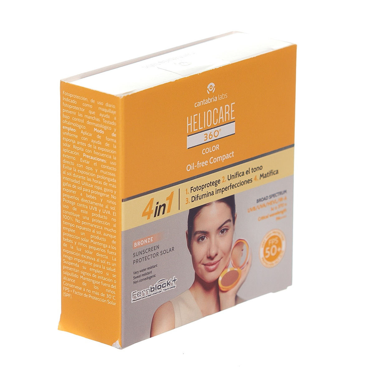 Heliocare 360° Color Compact Oil Free Bronze image number null