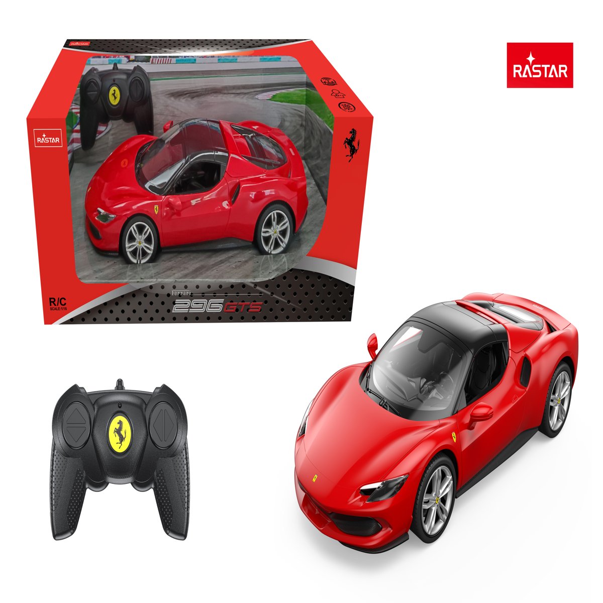 Vehículo de Radio Control RC 116 Ferrari 296 GTS image number null