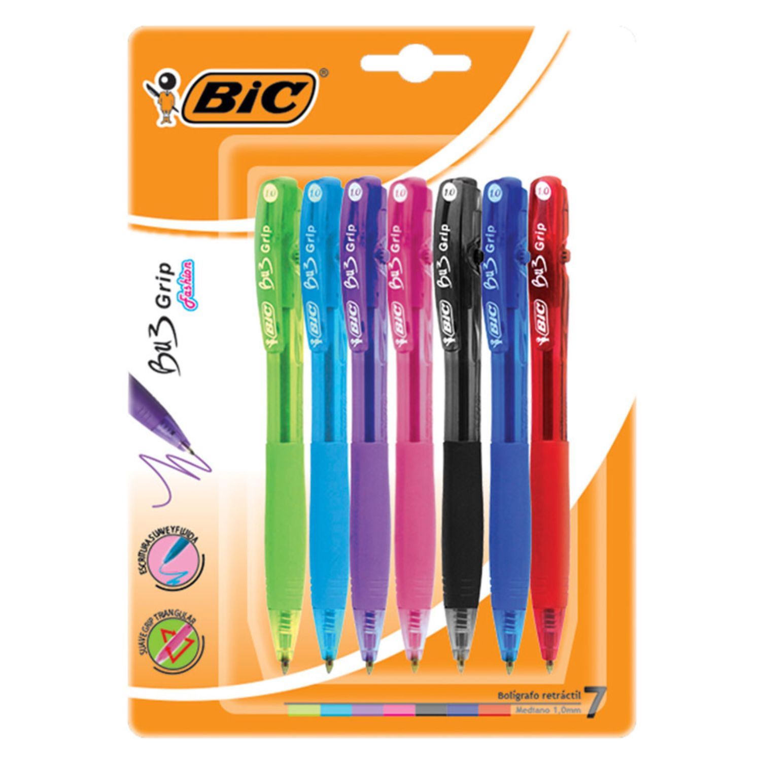 Boligrafo BU3 7 Piezas image number null