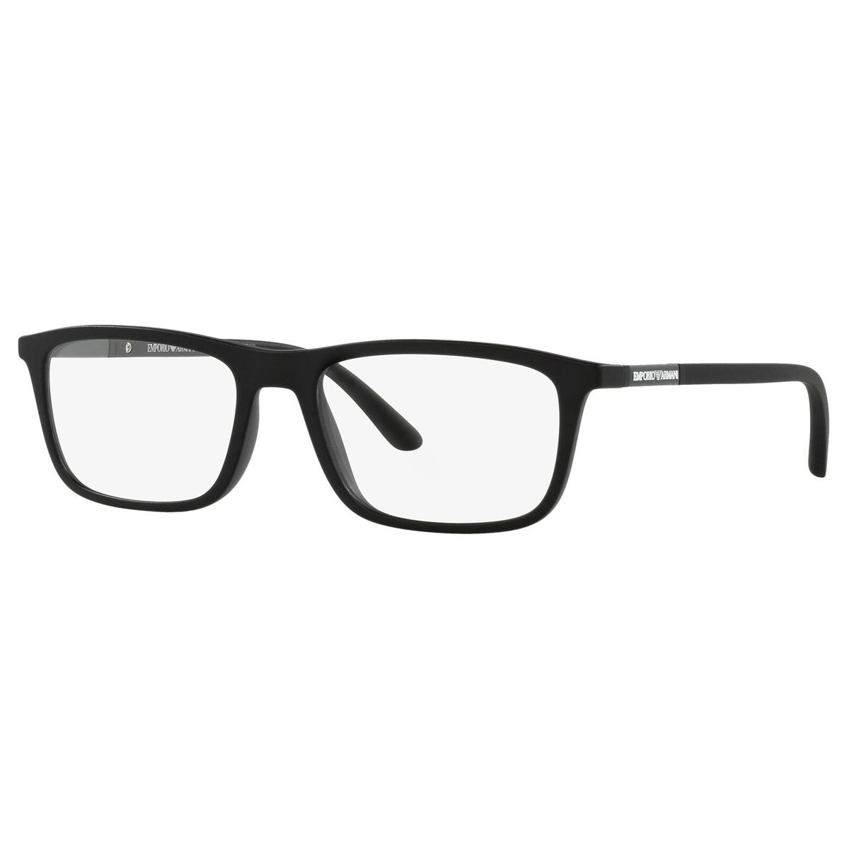 Lente Solar Emporio Armani Transparente Nylon Negro image number null
