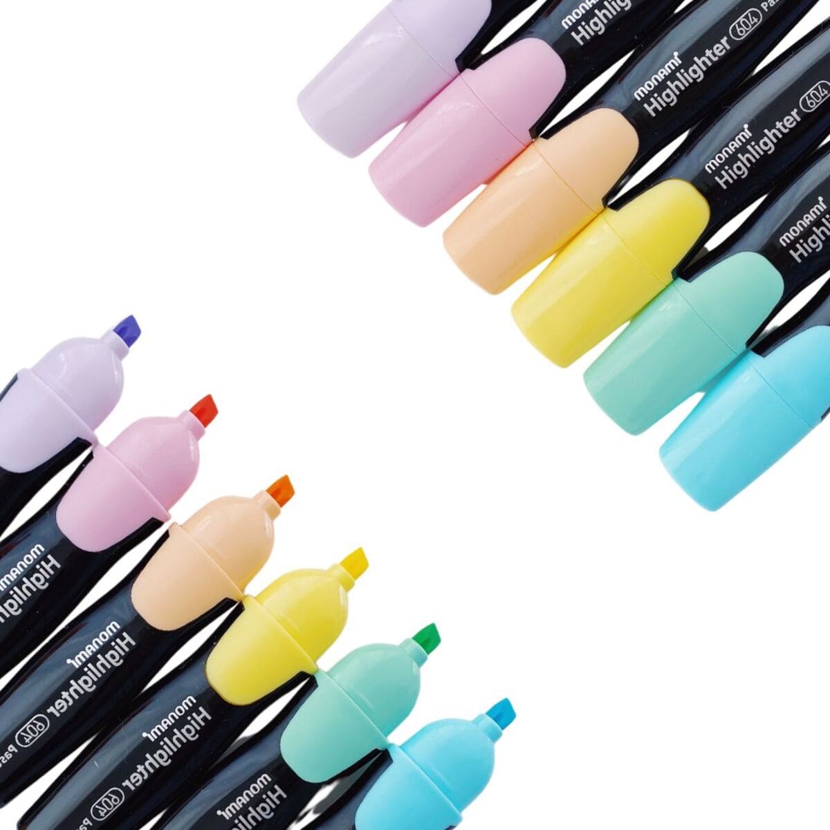 Set 6 Plumones Tonos Pastel Monami image number null