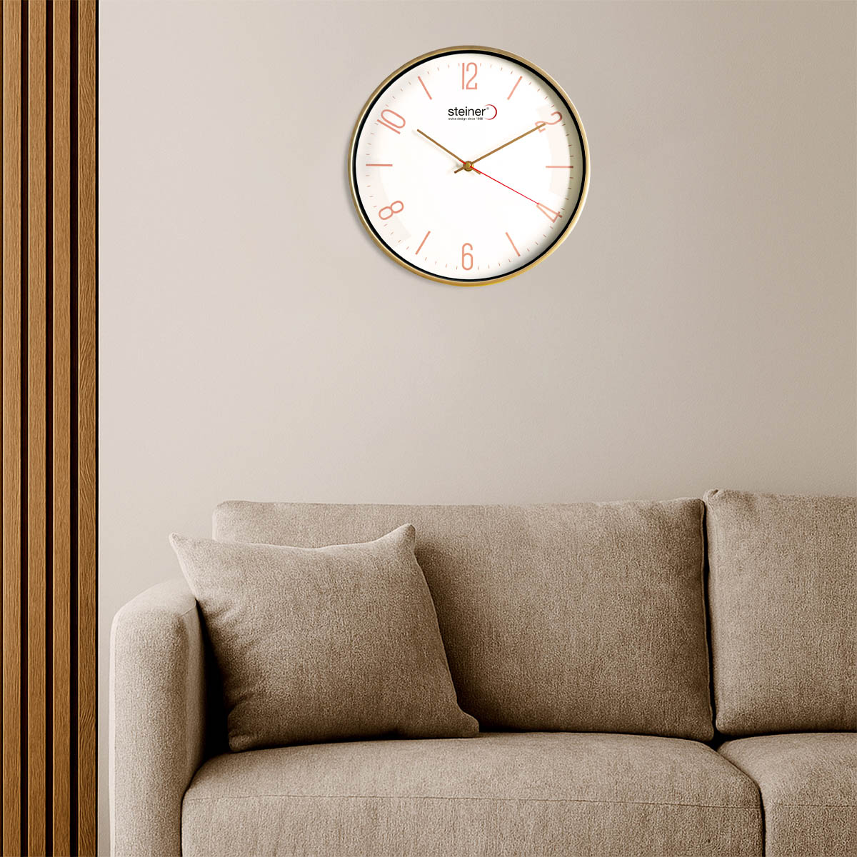 Reloj de Pared Steiner Color Blanco STWA25-279WH image number null