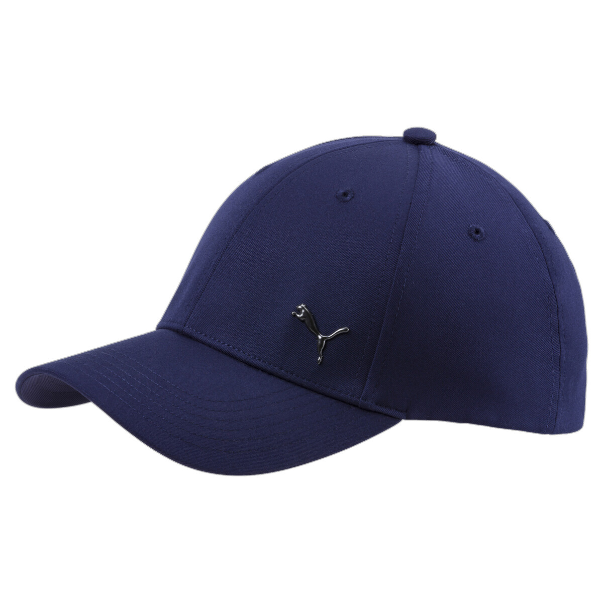 Gorra azul con logo de metal Puma image number null