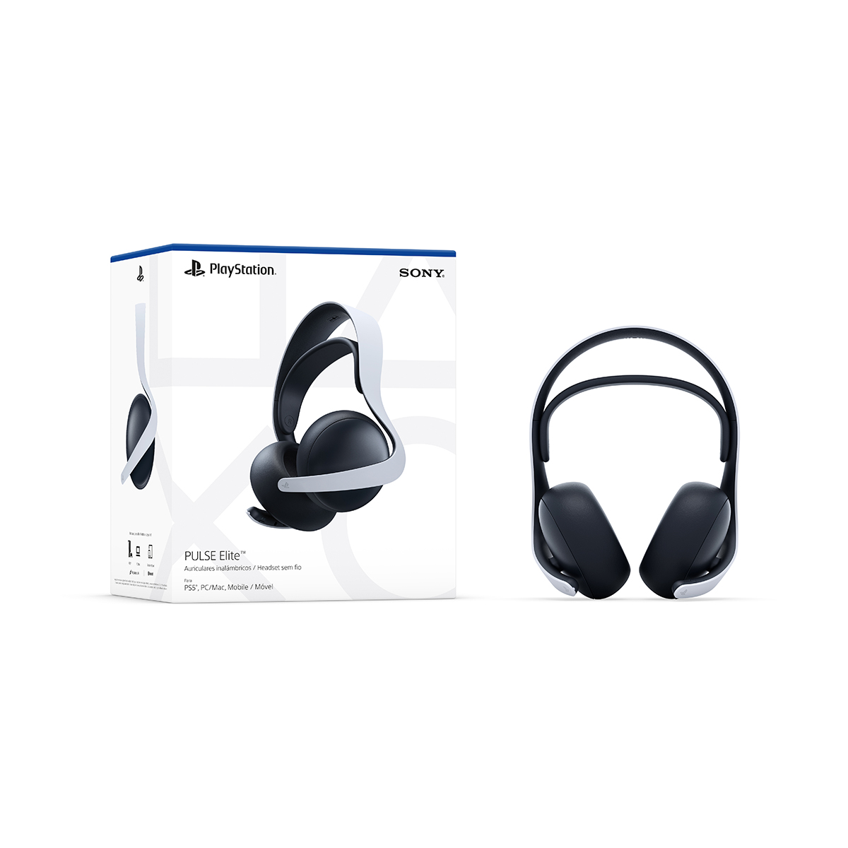 Audífono Gamer Over Ear Sony PS5 Pulse Elite Inalámbrico image number null
