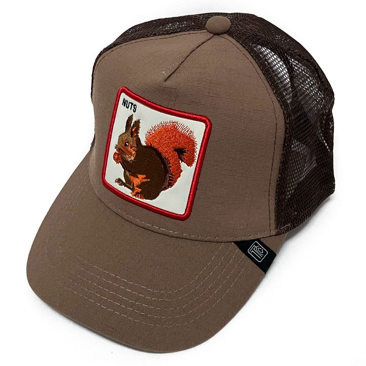 Gorra con parche de ardilla Trucker image number null