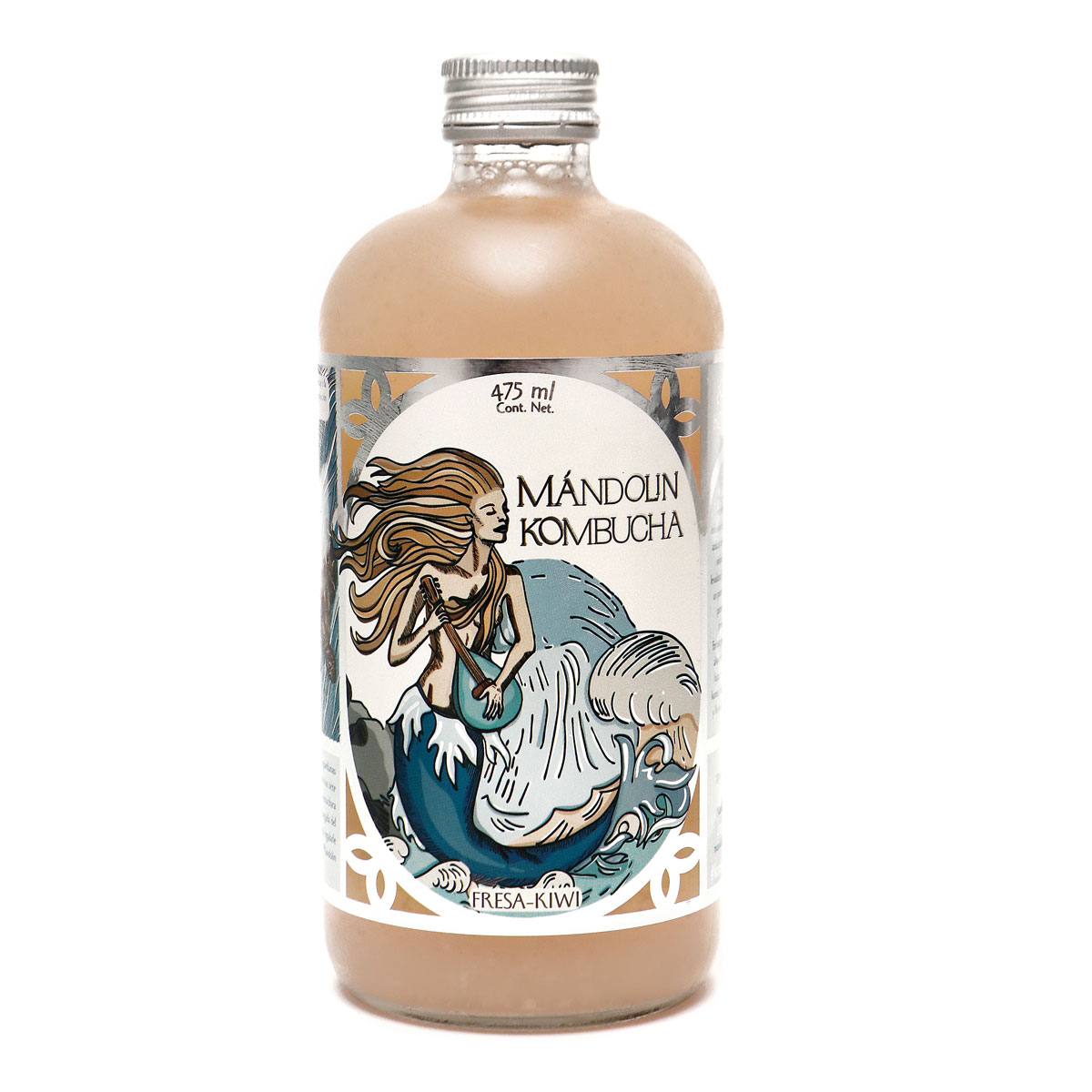 Kombucha Fresa Kiwi Mandolin 475Ml image number null