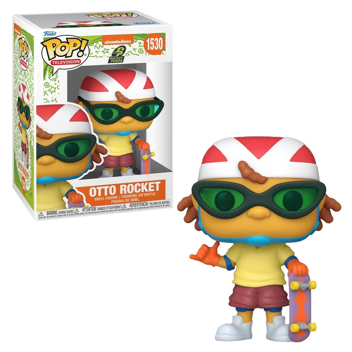Funko Pop TV: Rocket Power Otto Rocket image number null