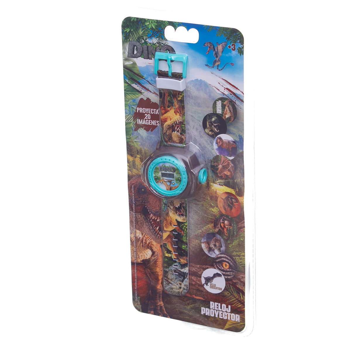Set de Cartera y Reloj Digital Dinosaurios Switch image number null