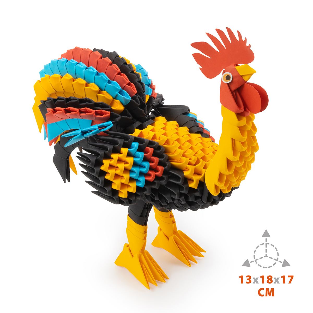 Origami 3D Pollo image number null