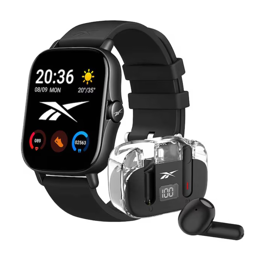 Sport Pack Reebok Smartwatch + Aud&iacute;fonos True Wireless Negro image number null