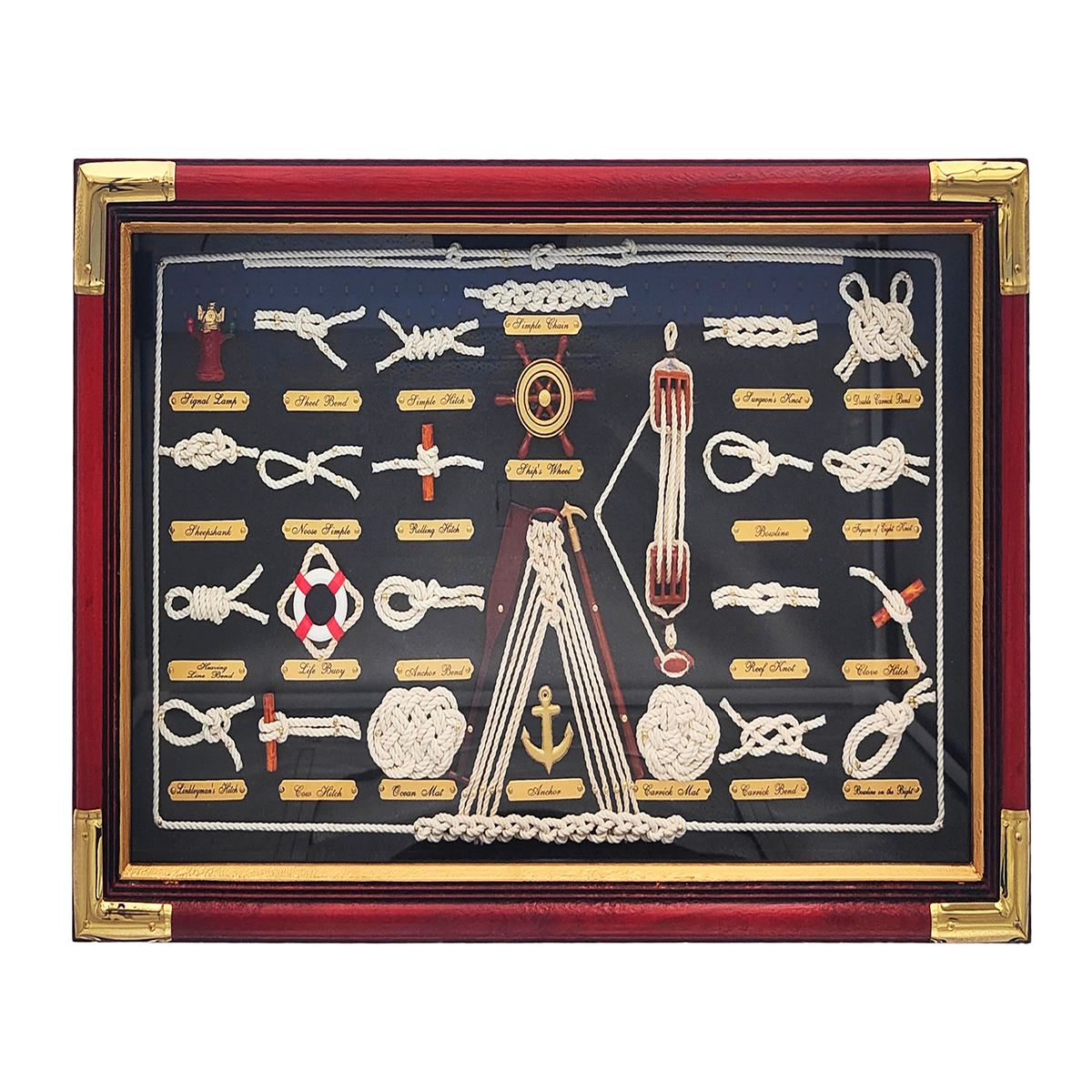 Marco Decorativo Nudos Marineros image number null