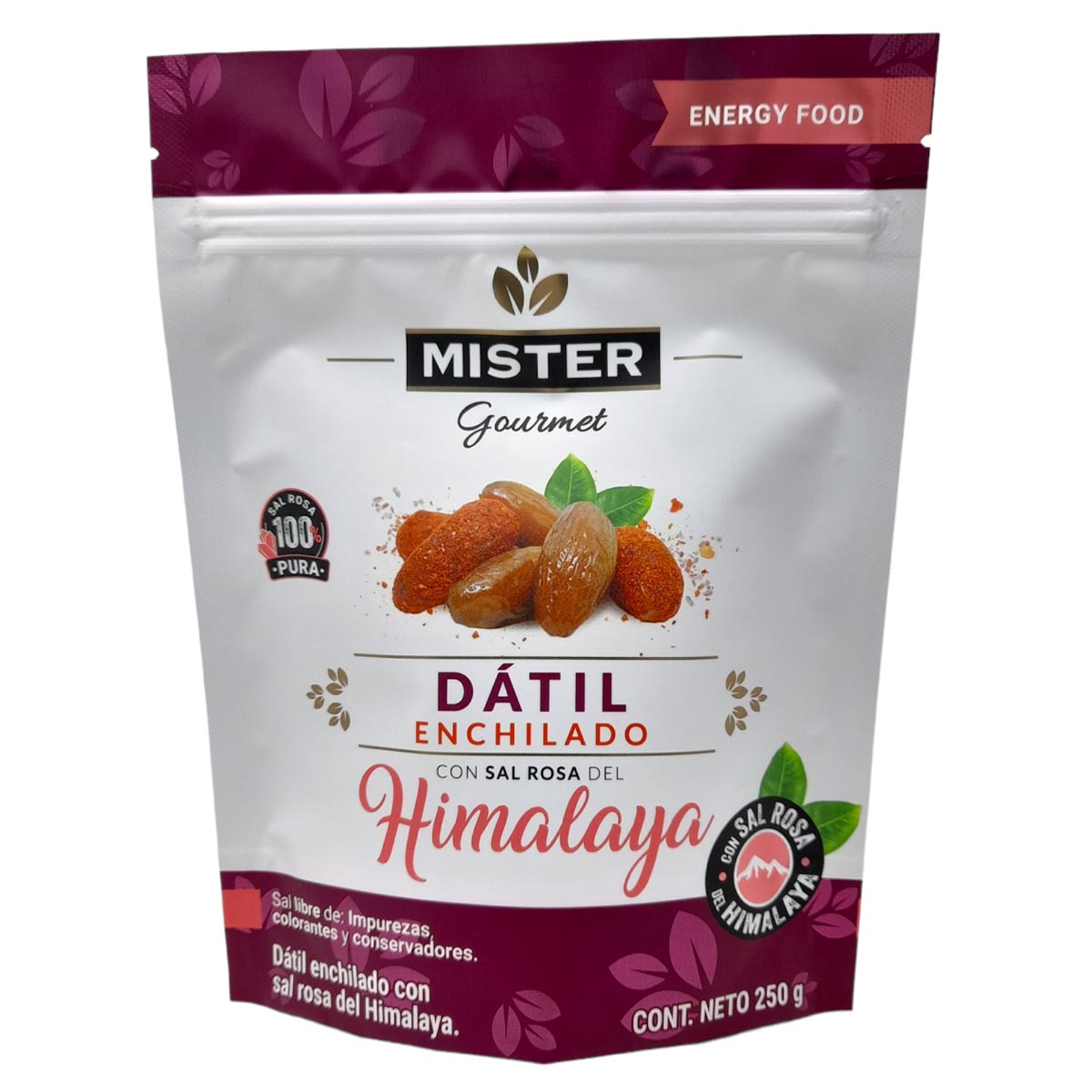 Dátil enchilado con sal rosa del Himalaya image number null