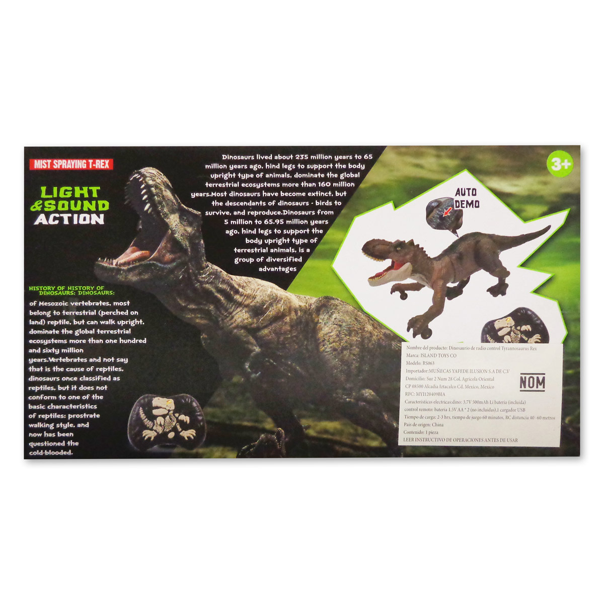 Figura Interactiva Tyrannosaurus Rex image number null
