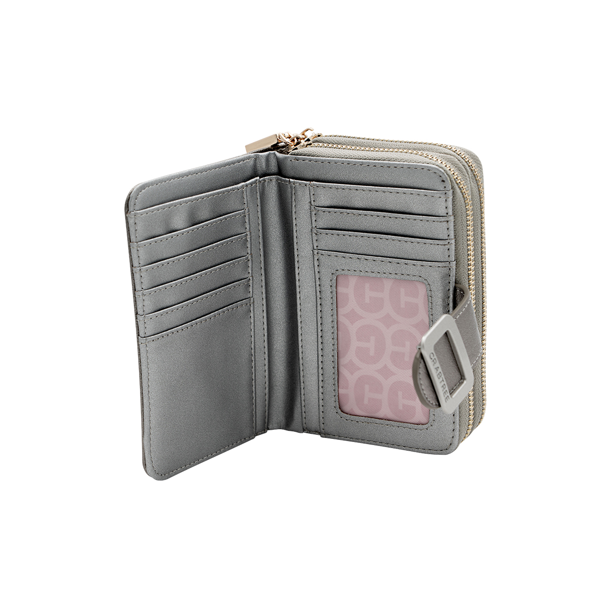 Cartera Crabtree Plata para Mujer image number null