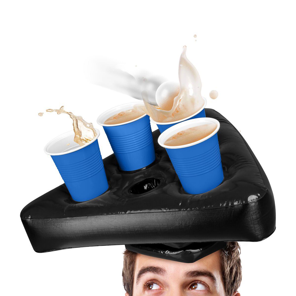Sombrero Inflable Beer Pong image number null