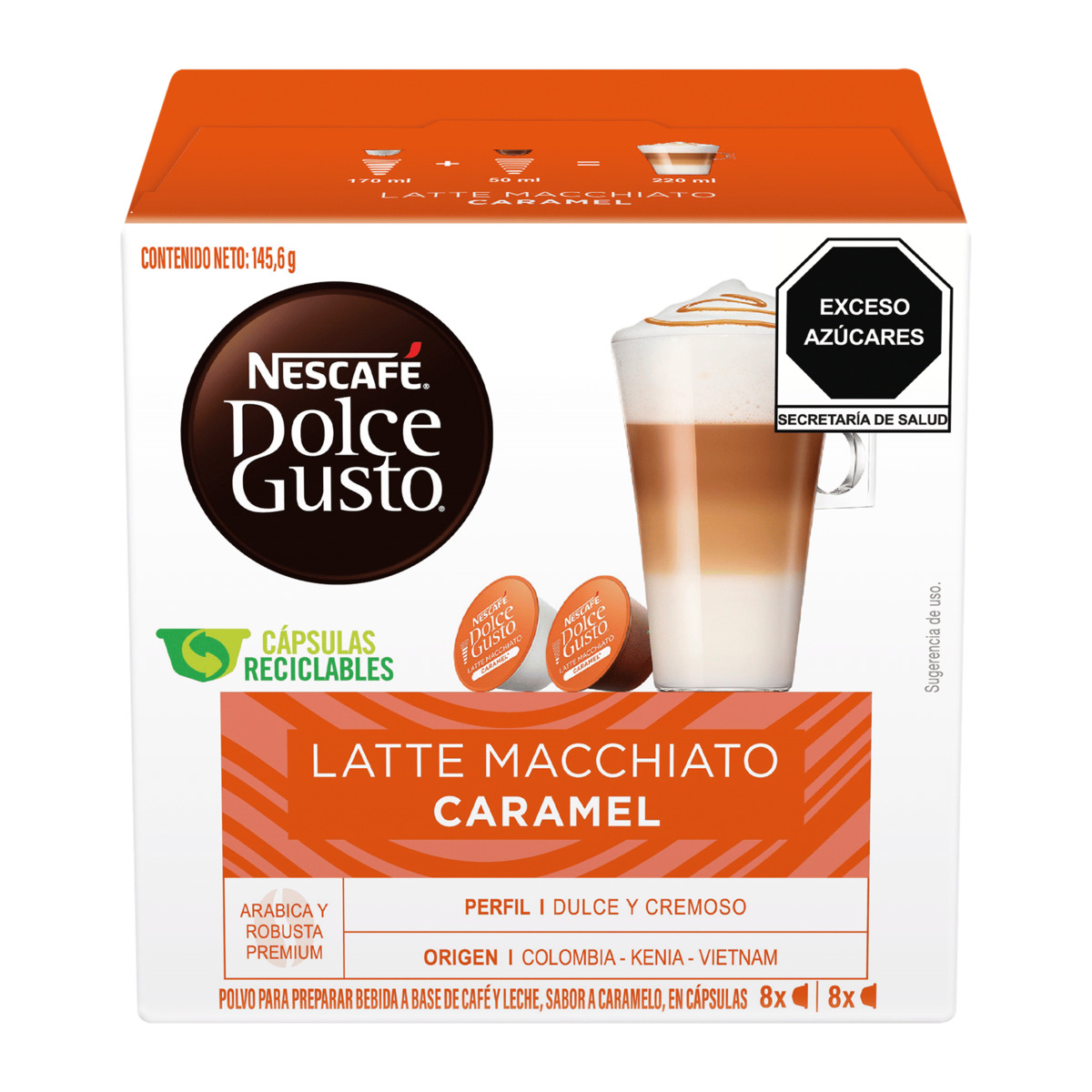 Cápsulas Caramel Macchiato Nescafé Dolce Gusto image number null