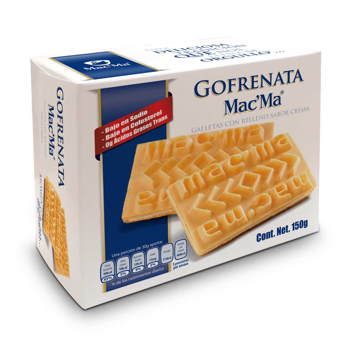 Galletas Gofrenata Mac' Ma 150g image number null