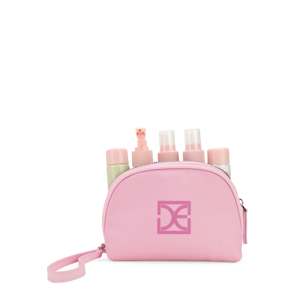 Cosmetiquera Cierre Sencillo Cloe Color Rosa para Mujer image number null