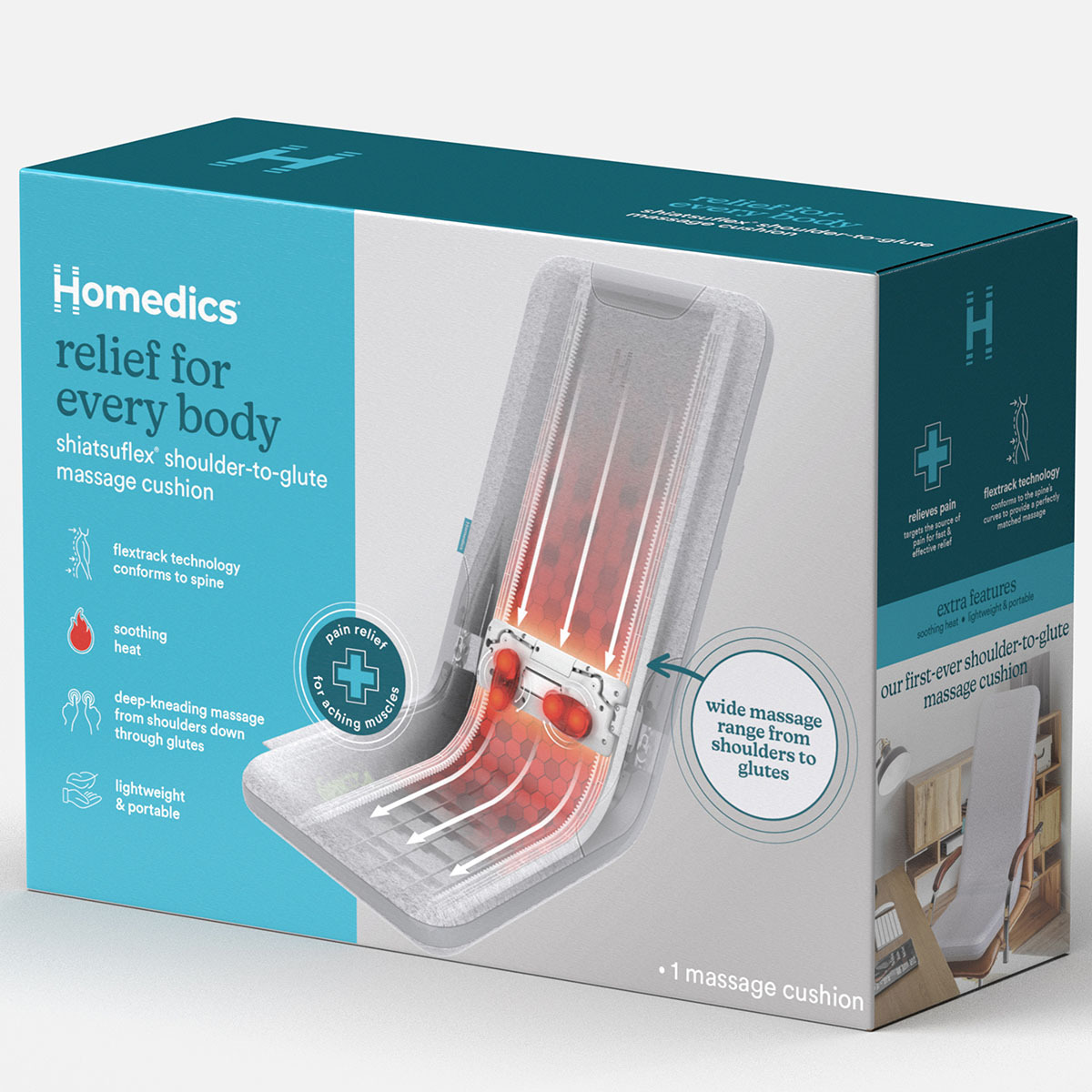 Asiento de Masaje Flexible de Cuerpo Completo image number null