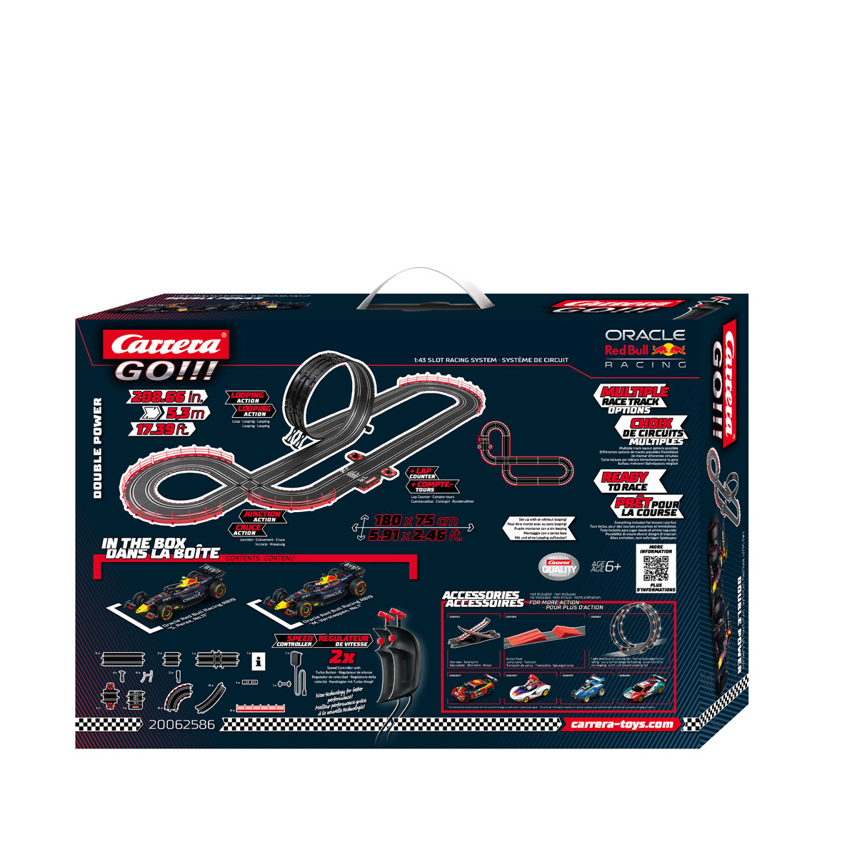 Pista El&eacute;ctrica de Carrera F&oacute;rmula 1 Red Bull Racing image number null