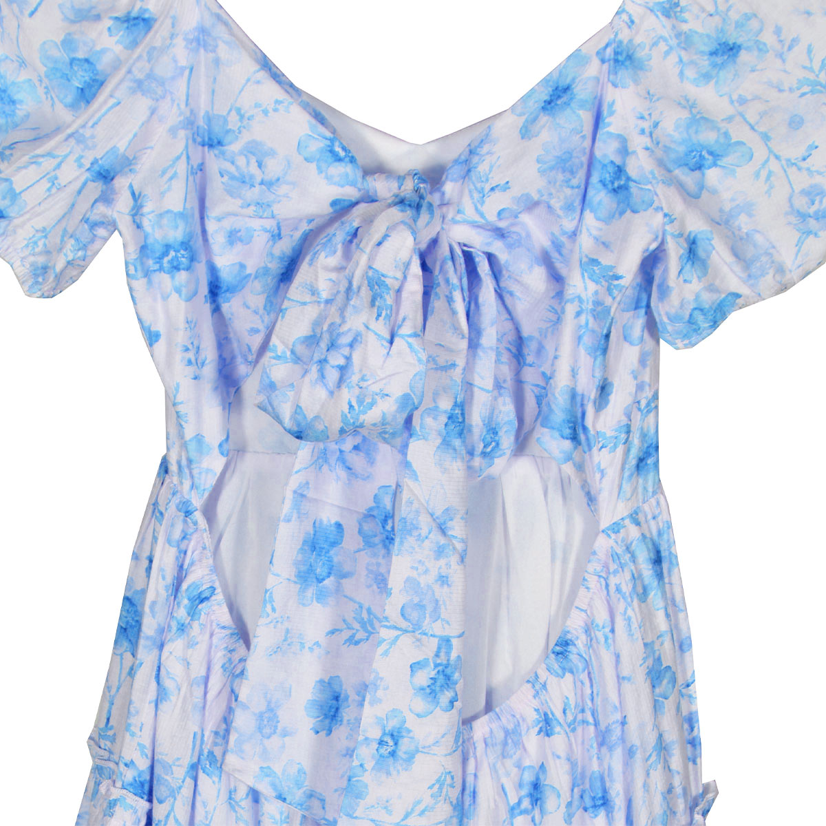 Vestido Corto con Olanes Philosophy Talla Mediana para Mujer image number null