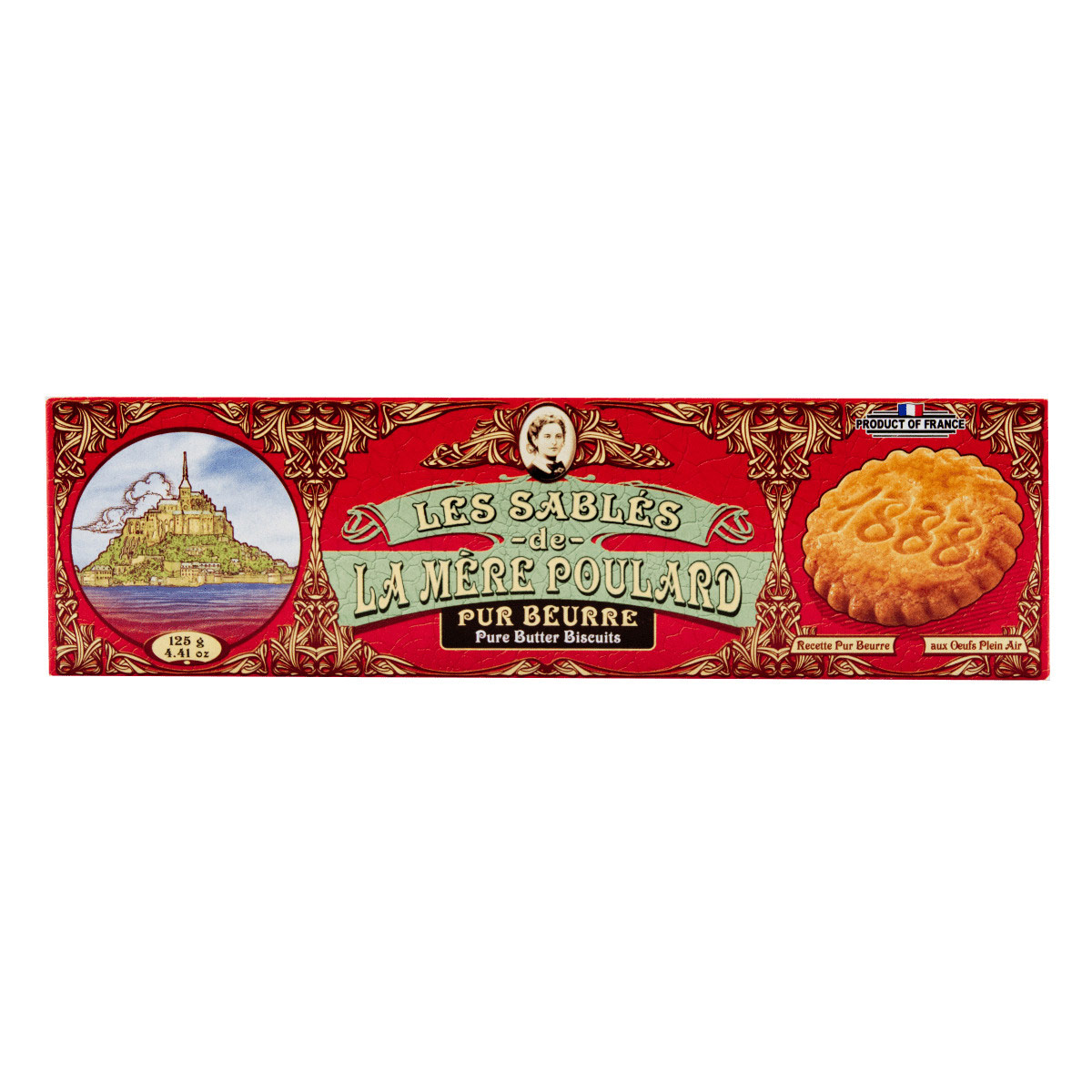 Caja de Galletas de Mantequilla Pura 125 gr image number null