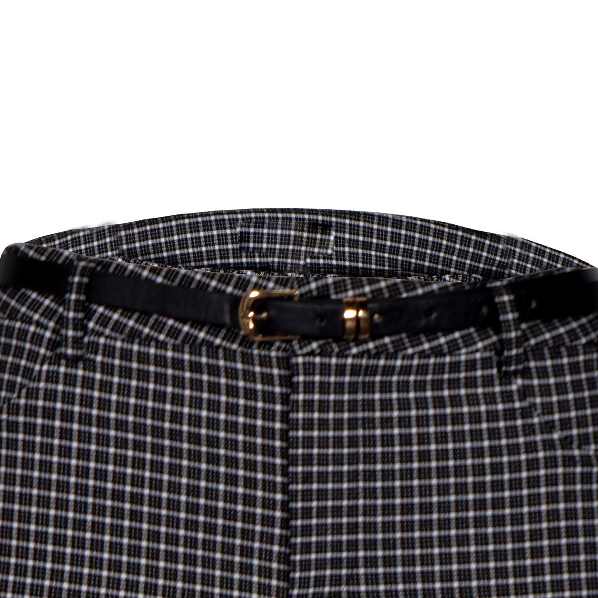 Pantal&oacute;n recto con cintur&oacute;n para mujer Philosophy (Talla Chica) image number null