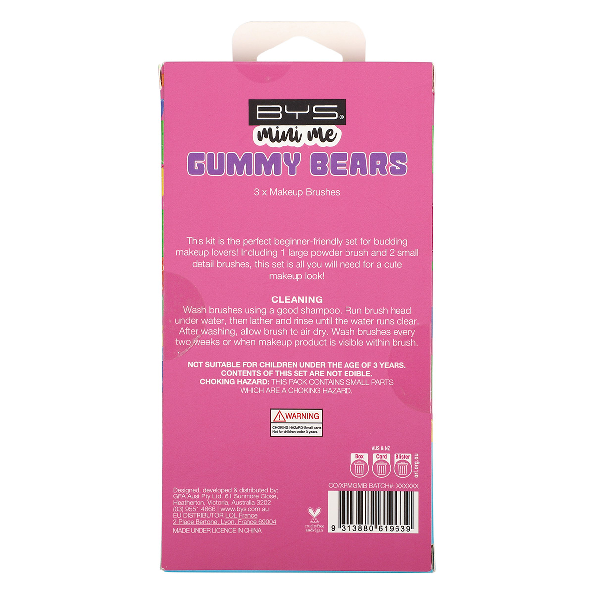 Set de Brochas Gummy Bears Bys Mini Me image number null