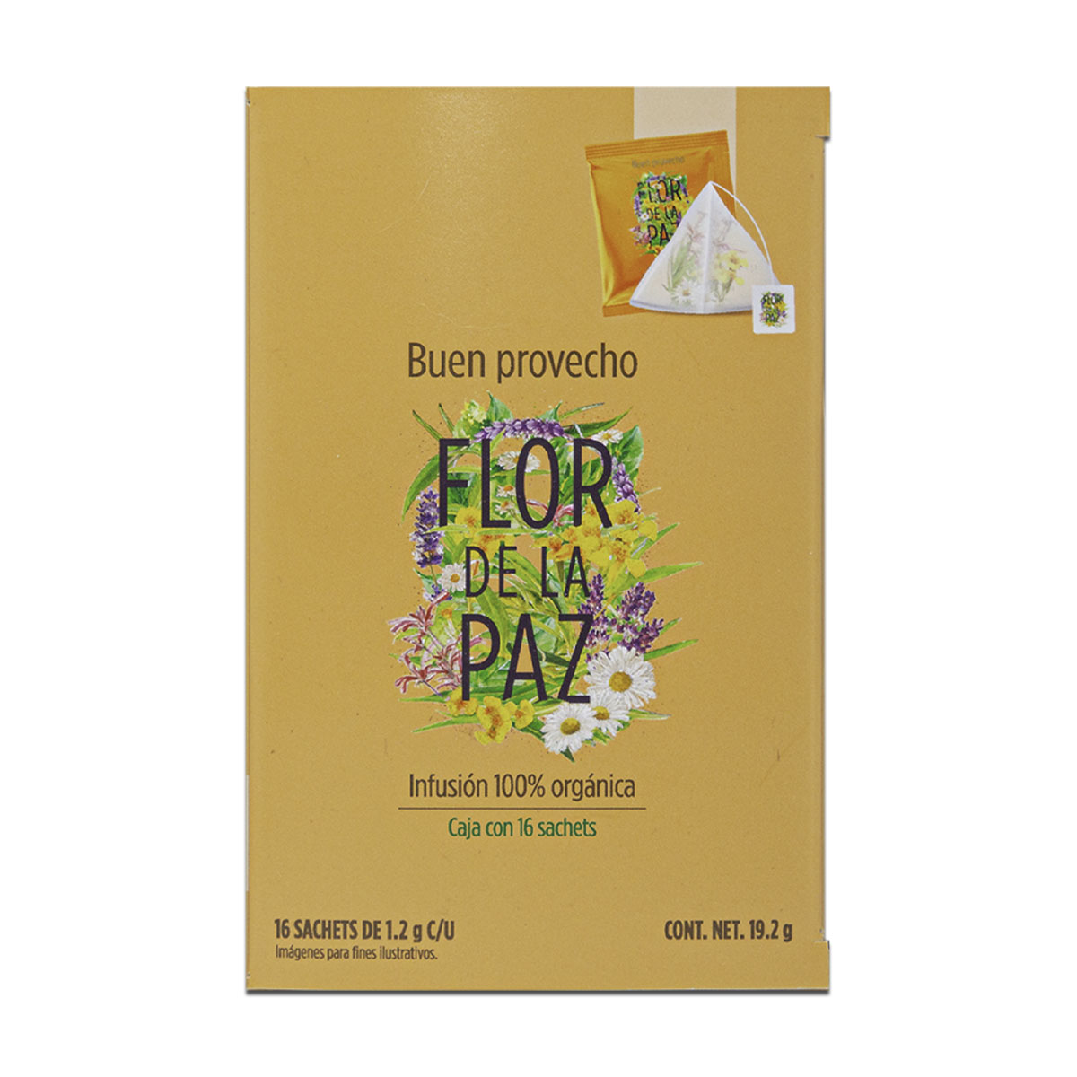 Te Provecho Flor De La Paz 16 Sobres image number null