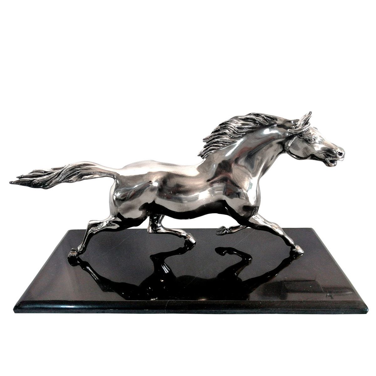 Caballo salvaje Imperio artesanal niquelado image number null