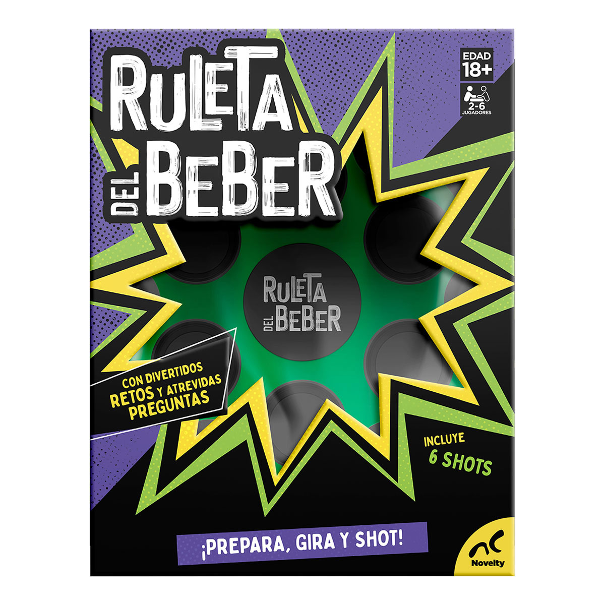Juego de Fiesta Ruleta del Beber image number null