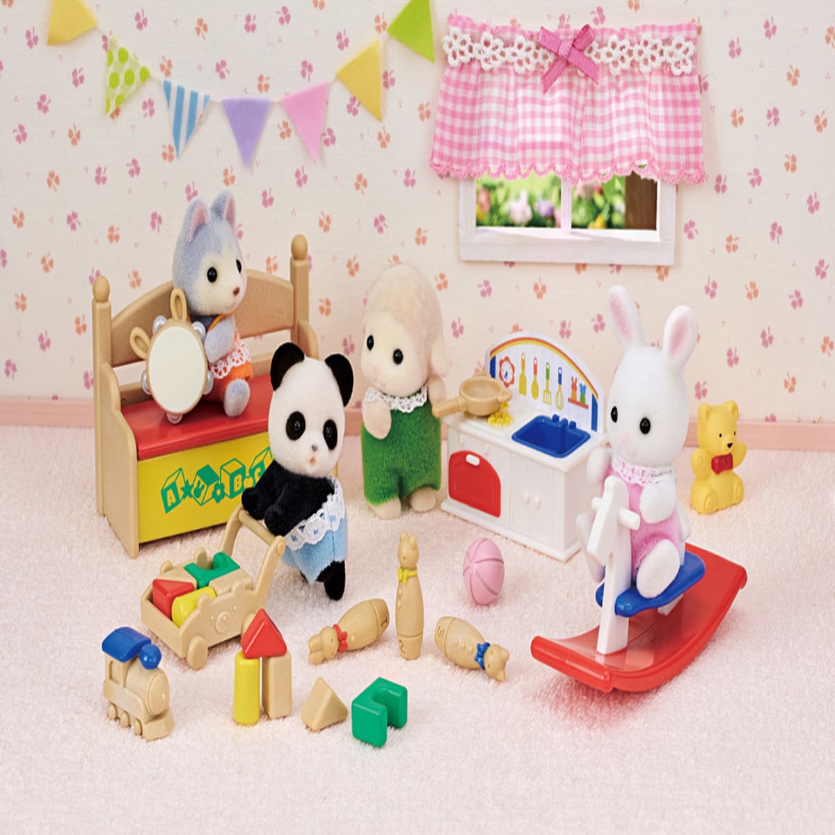 Sylv Families Habitacion Juegos Sylvanian Families image number null