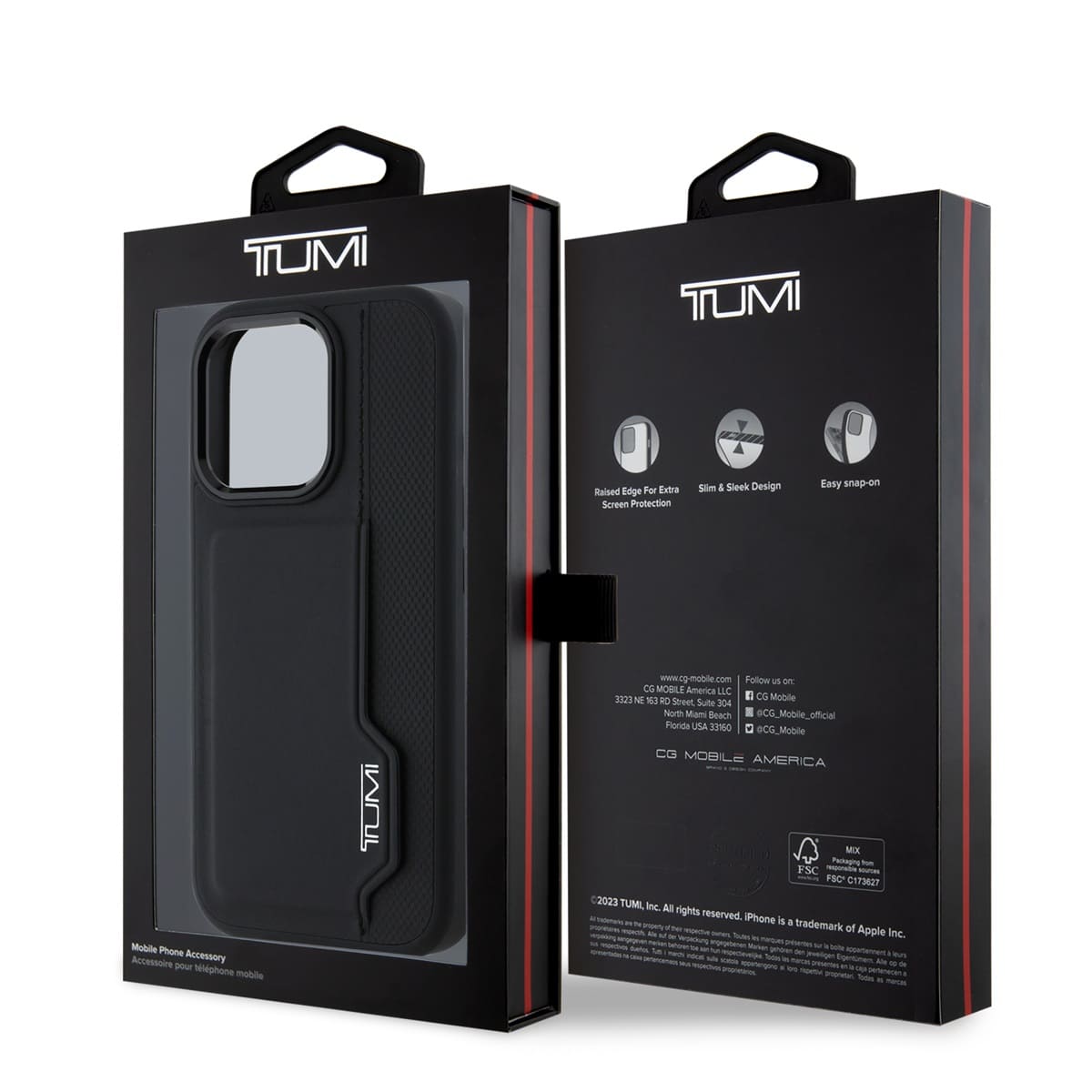 Funda Tumi en Piel con Tarjetero para IPhone 16 Pro image number null