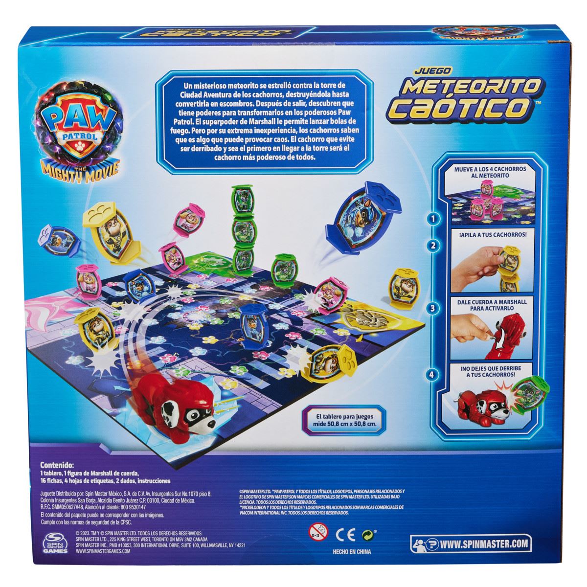 Juego de Mesa Meteorito Ca&oacute;tico image number null