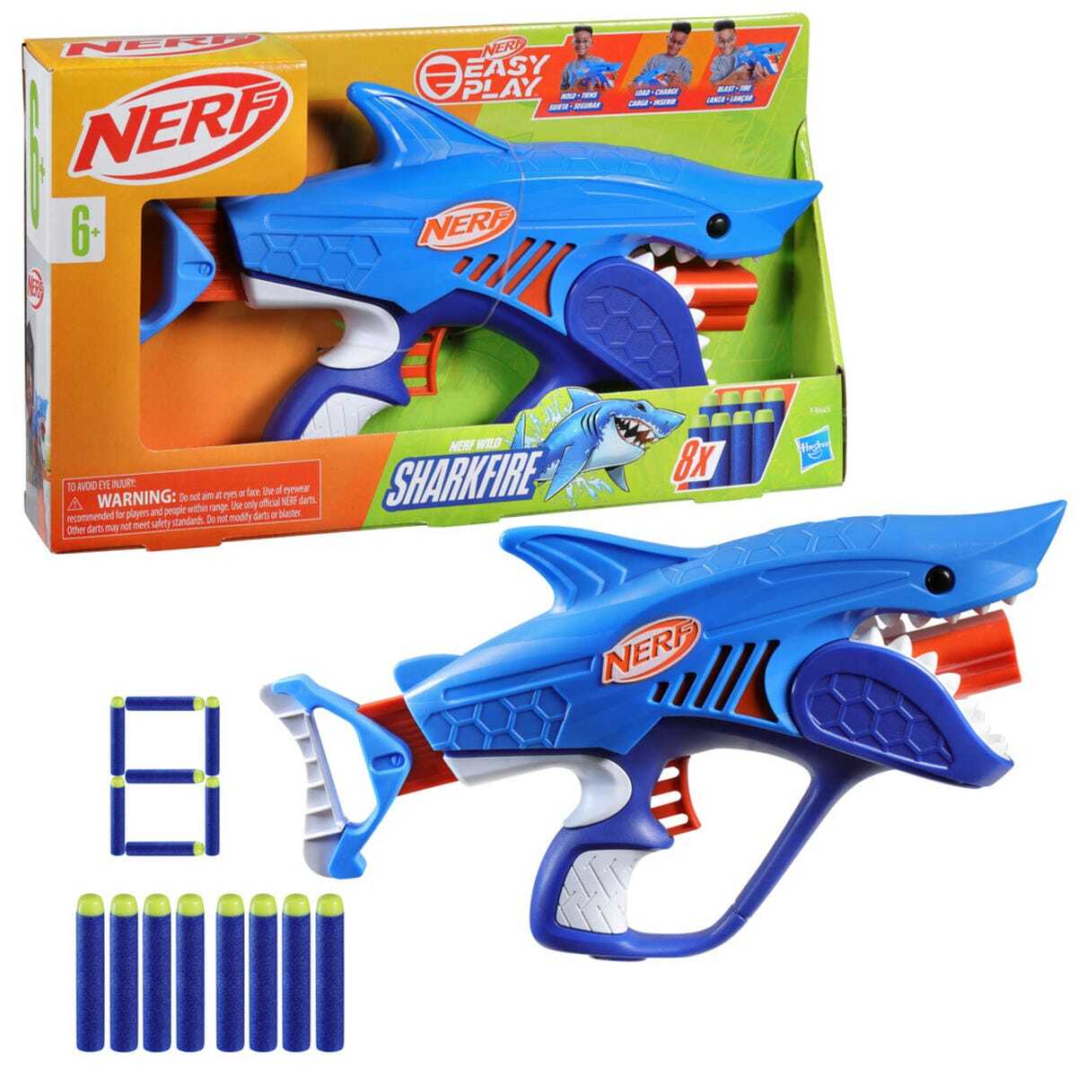 Lanzador Nerf Junior Wild Sharkfire image number null