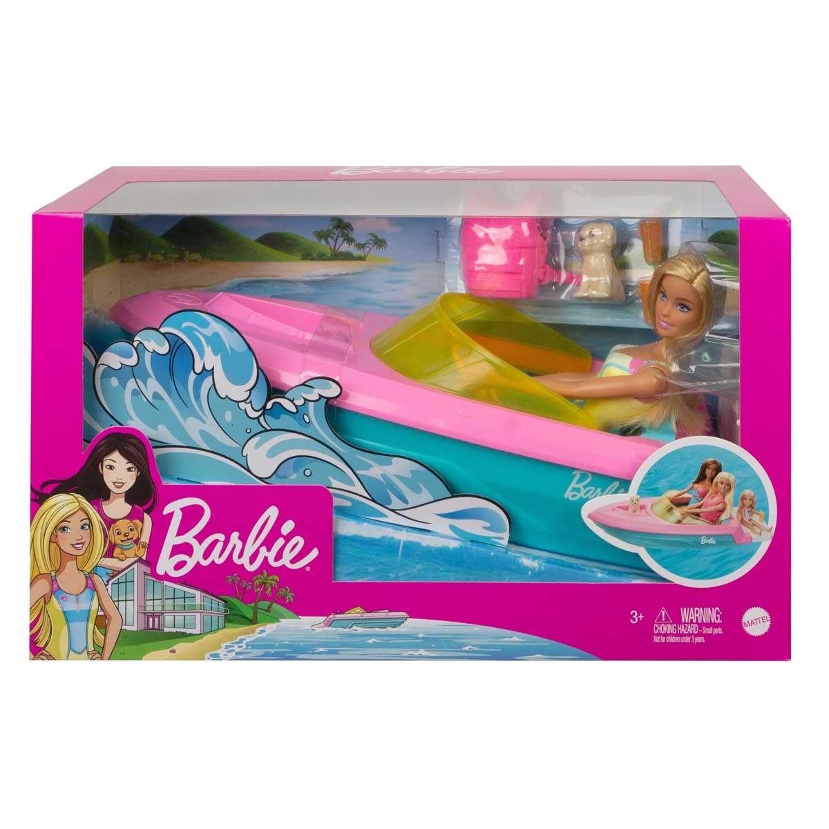 Barbie Estate Lancha con muñeca image number null