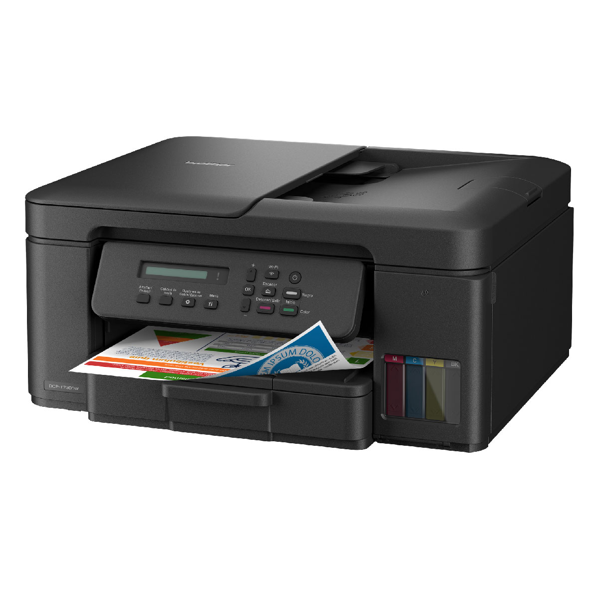 Impresora 3 en 1 de inyección de tinta a color DCP-T730DW image number null