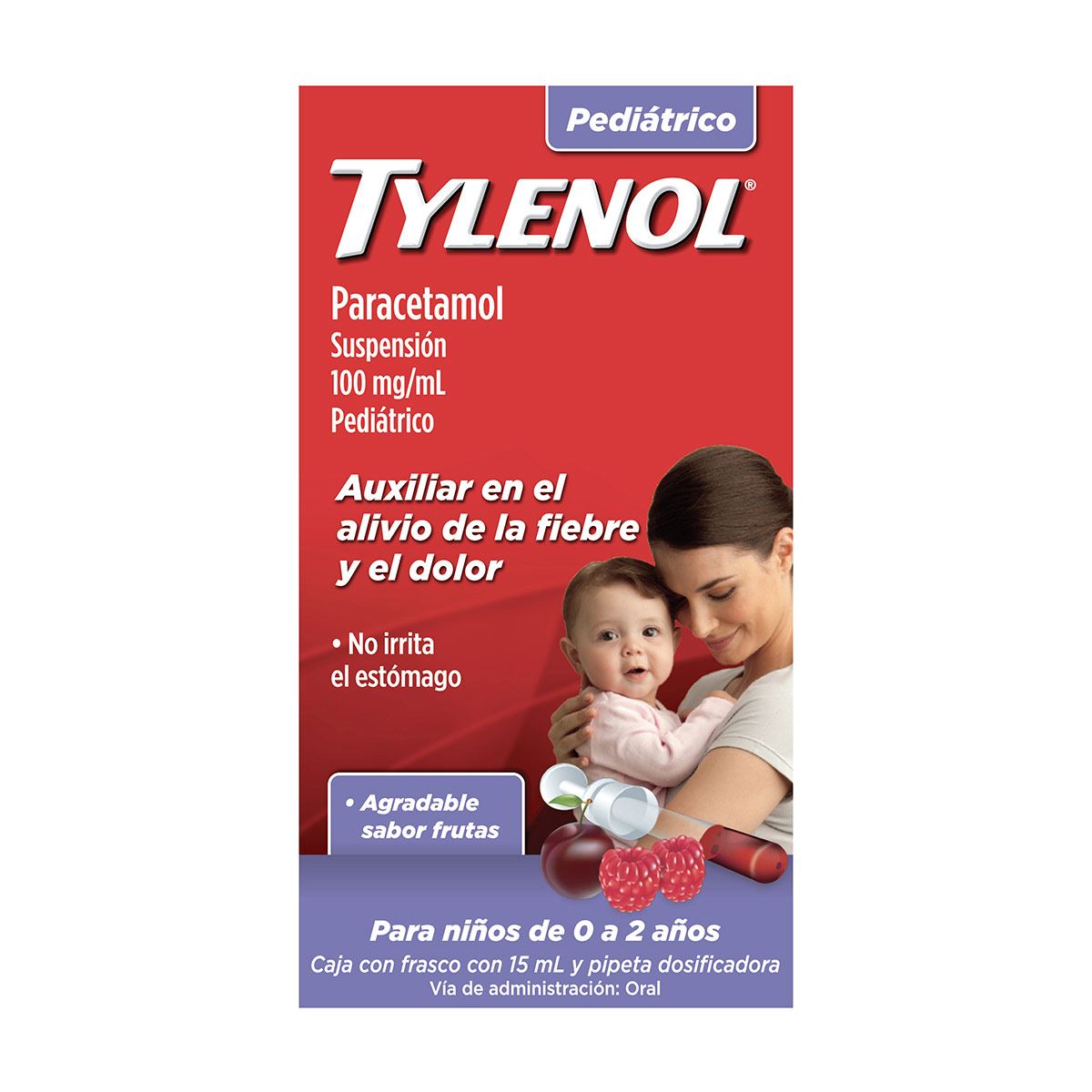 Analgésico TYLENOL Suspensión Pediátrica 100 ml image number null