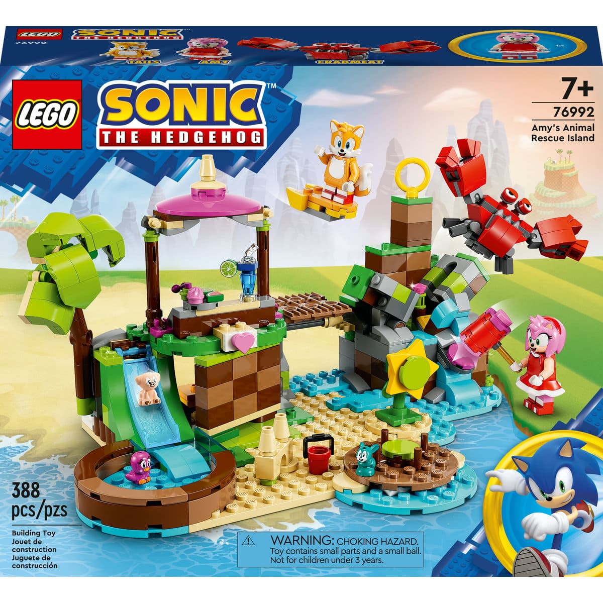 Isla de Rescate de Animales de Amy LEGO Sonic the Hedgehog&trade; image number null