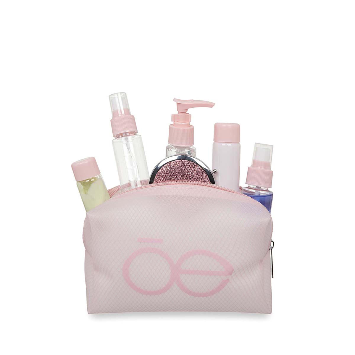 Cosmetiquera Cierre Sencillo Rosa Cloe image number null