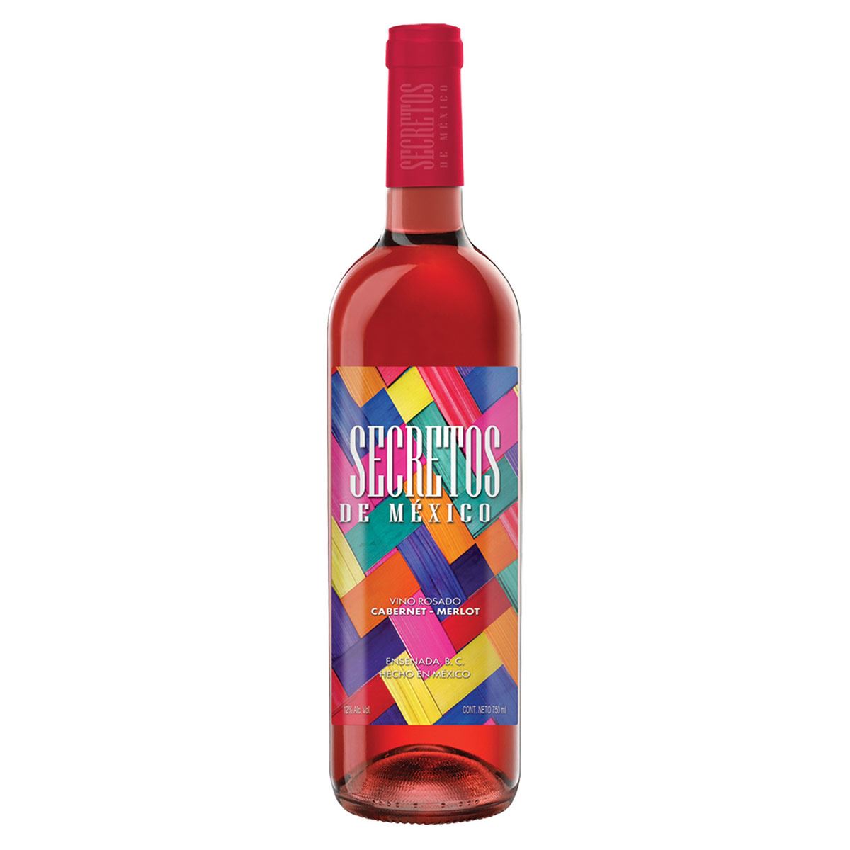 VINO ROSADO SECRETOS DE M&Eacute;XICO CABERNET- MERLOT image number null