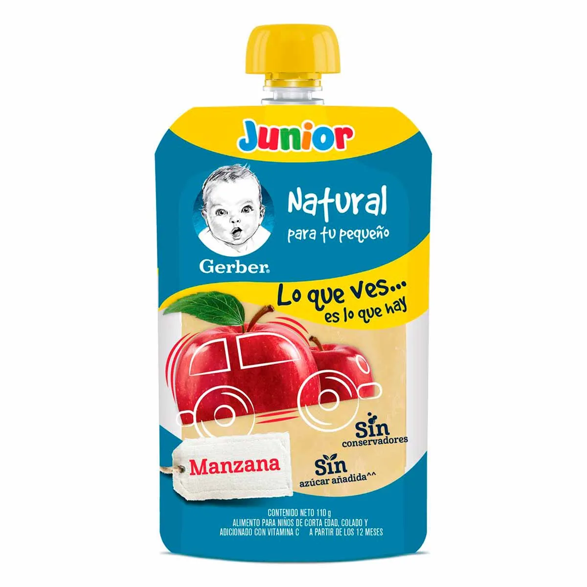 Flexipack Jr. de Manzana 110 G Gerber image number null