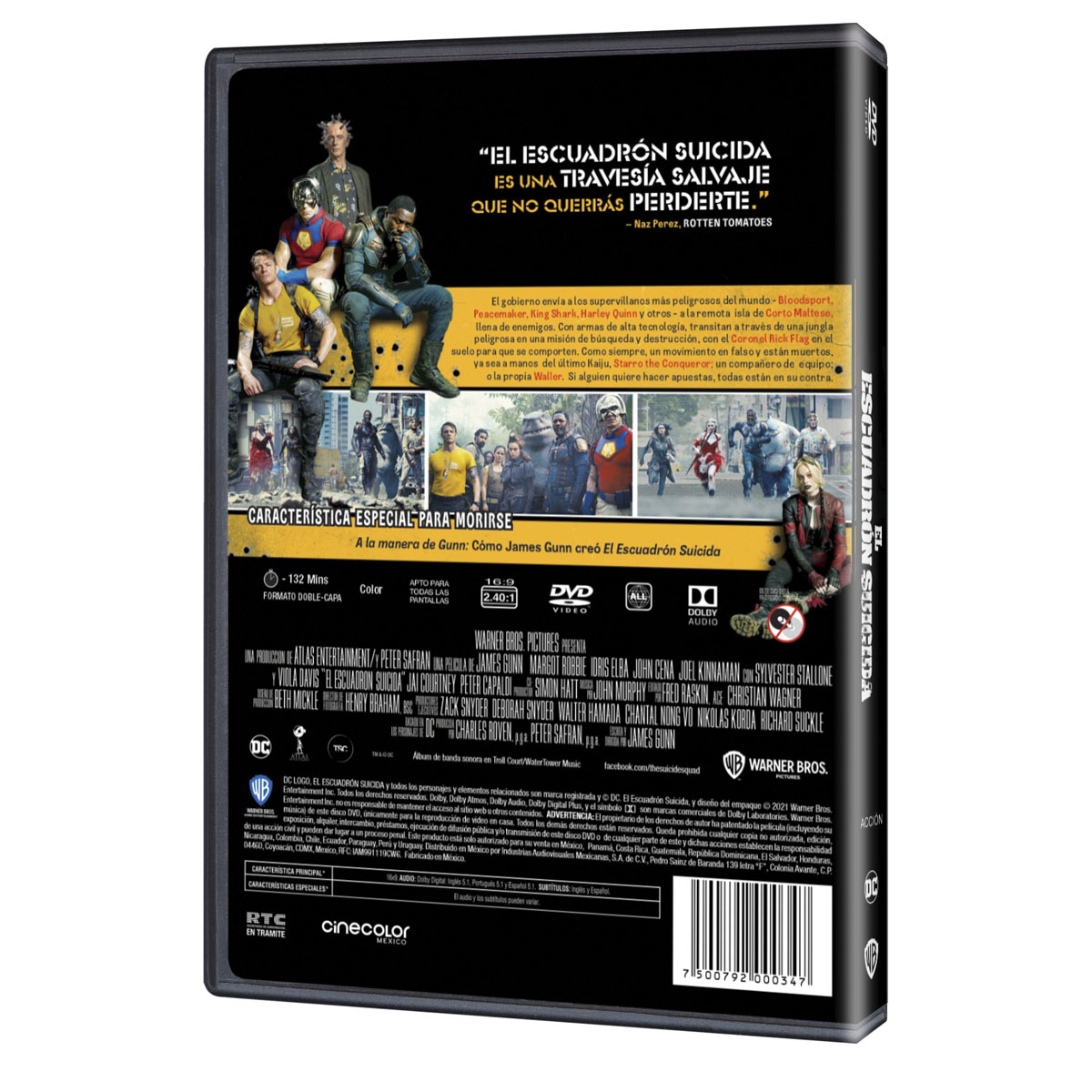 DVD El Escuadr&oacute;n Suicida image number null