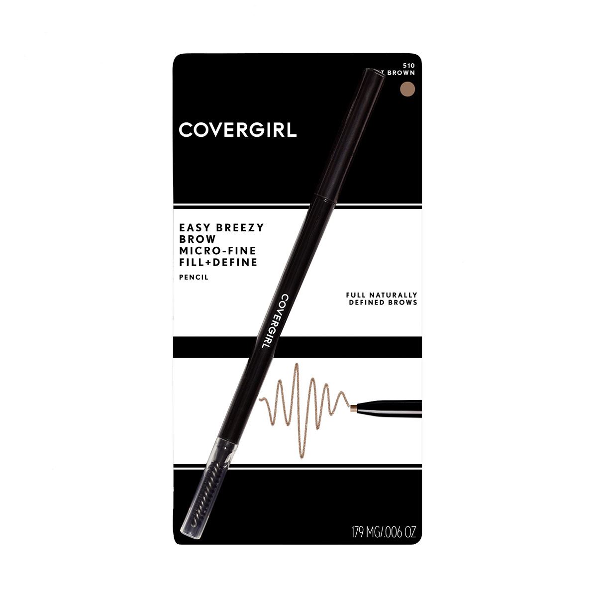 Lápiz para cejas Covergirl Easy Breezy Brow 710 Soft Brown image number null