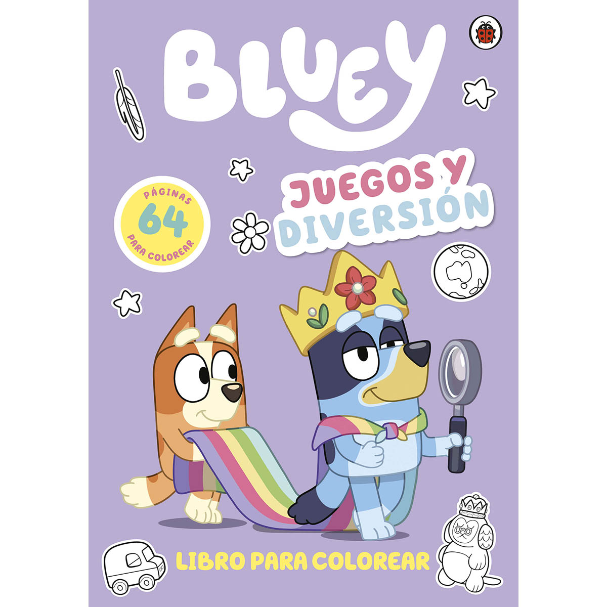Bluey: juegos y diversión. libro para colorear image number null