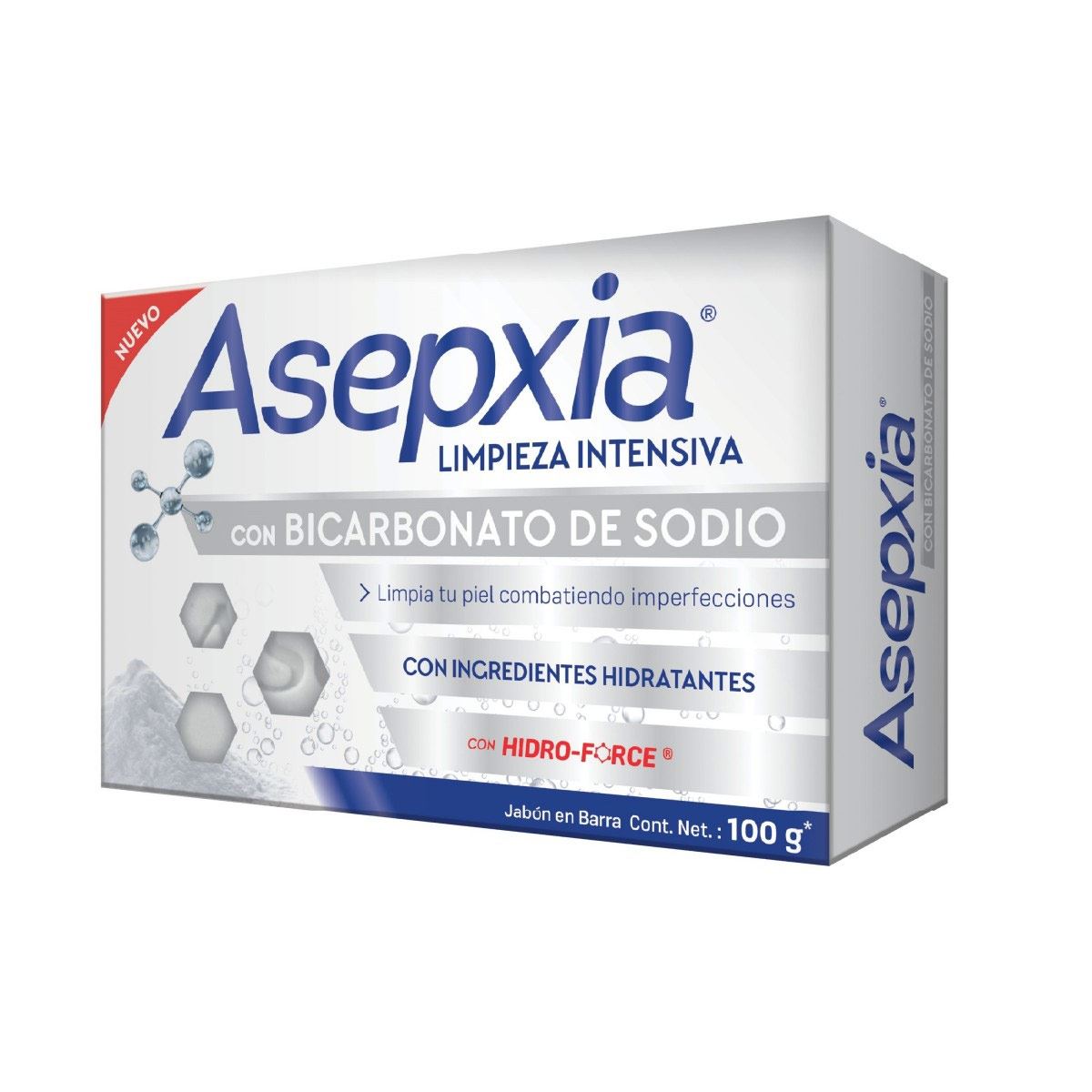Asepxia jabón bicarbonato 100 g image number null
